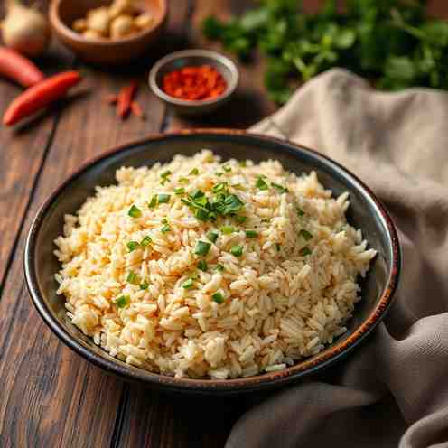 Nasi Dagang - Ginger Coconut Rice Recipe